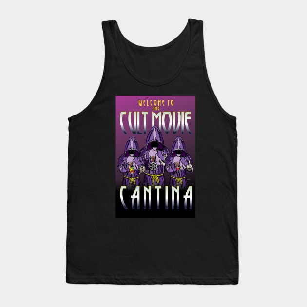 Cult Movie Cantina Poster (2019) Tank Top by Scotty White